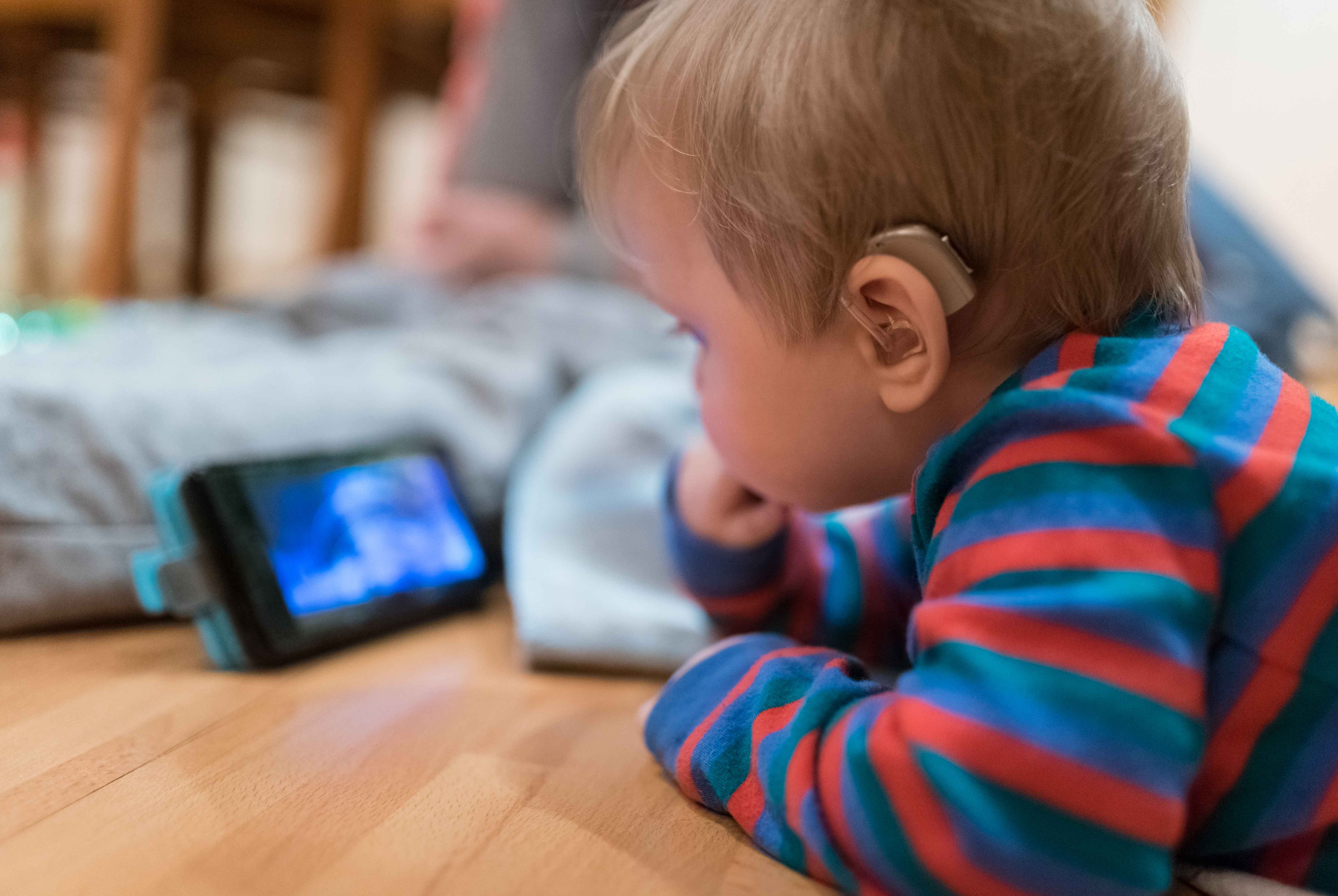 Child engaged in therapeutic assessment activities